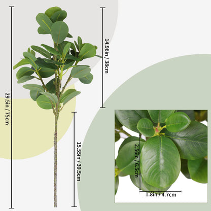 Faux Ficus Plants for Artificial Home Greenery