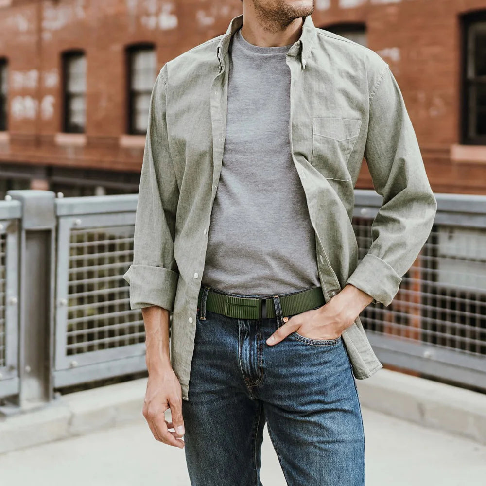 Ceinture de cowboy respirante pour hommes