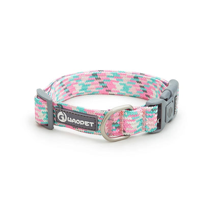 Adjustable Choker Ring Colorful Reflective Dog Collar