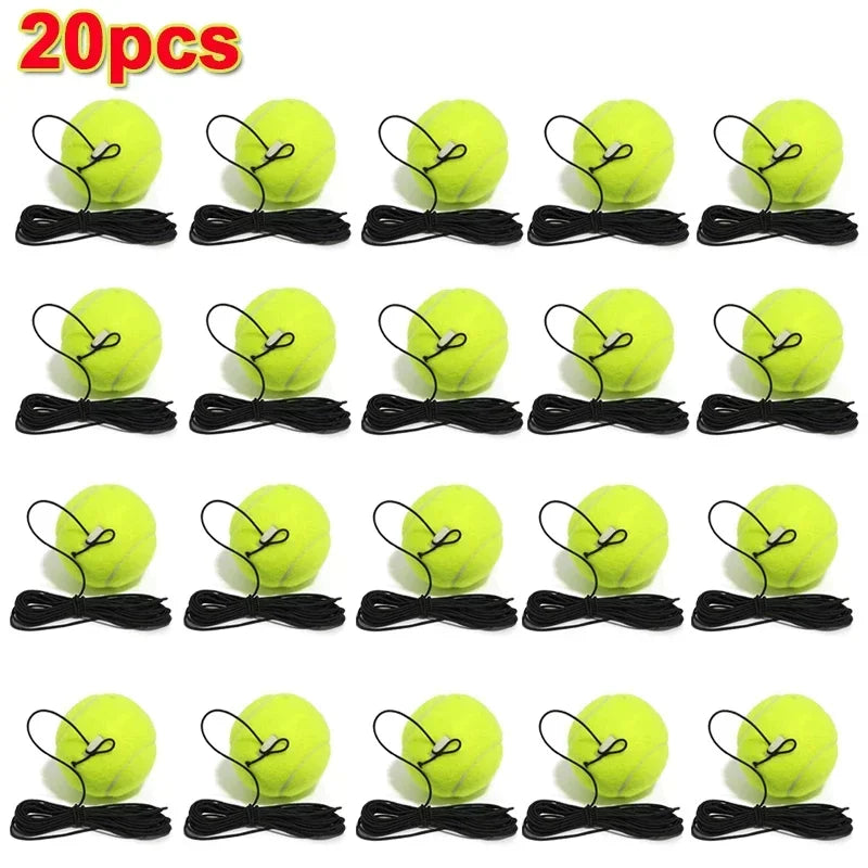 Adjustable Elastic String Tennis Trainer Rebound Ball
