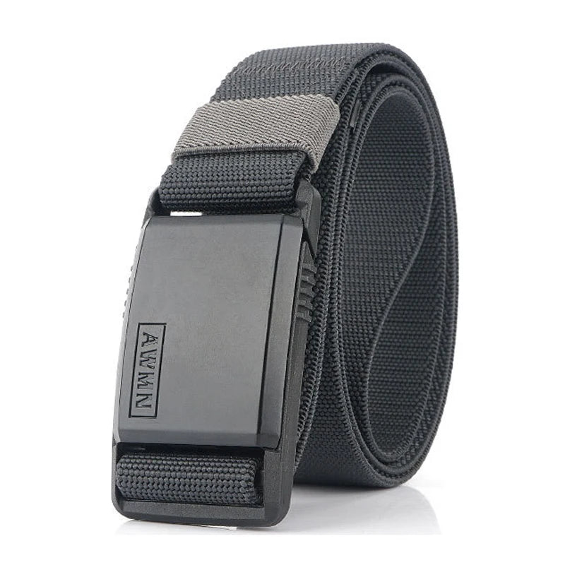 Adjustable Metal Magnetic Buckle Belt for Men