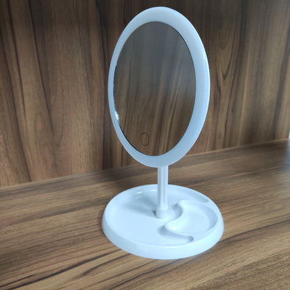 Adjustable OneTouch Lighted LED Makeup Mirror