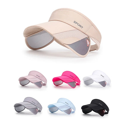 Adjustable Outdoor Tennis Visor Caps for Women & Men