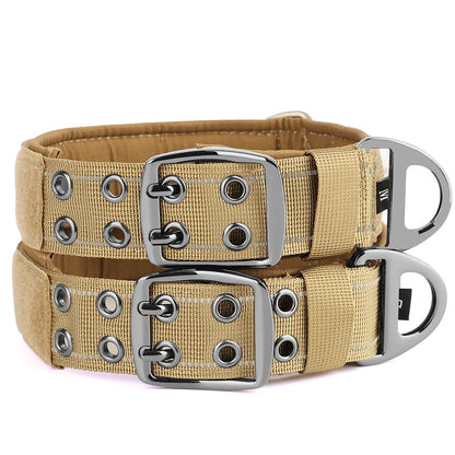 Adjustable Shepherd Training Military Tactical Dog Collar