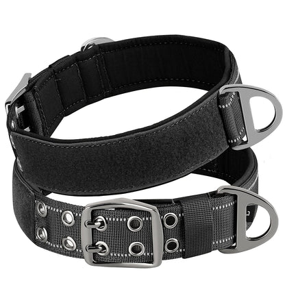 Adjustable Shepherd Training Military Tactical Dog Collar