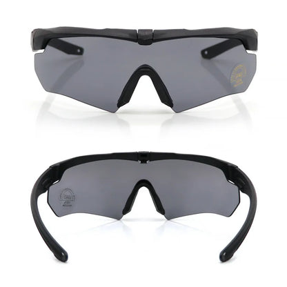 Polarized Tactical Goggles - 3-Lens Set Windproof Dustproof