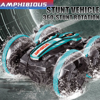 Amphibious Remote Control Stunt Car

