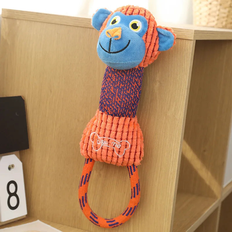 Animals Shape Bite Resistant Squeaky Funny Dog Toys