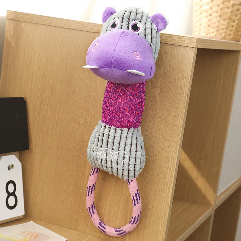 Animals Shape Bite Resistant Squeaky Funny Dog Toys
