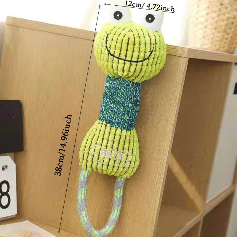 Animals Shape Bite Resistant Squeaky Funny Dog Toys
