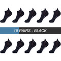 10 Pairs Black