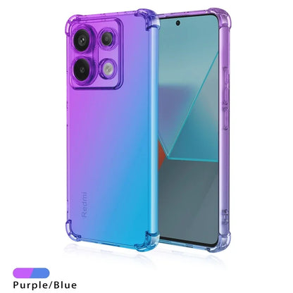 Anti-Fingerprint Protective Shockproof Gradient Phone Case