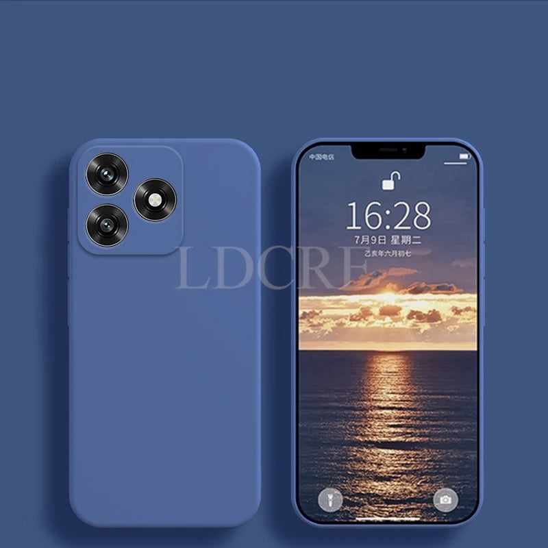 Anti-Scratch Liquid Silicone Rubber Soft Phone Case