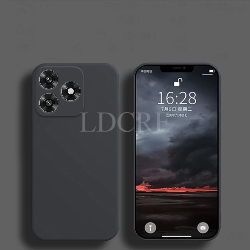 Anti-Scratch Liquid Silicone Rubber Soft Phone Case