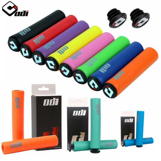 Anti-Slip MTB Handlebar Grips with Silica Gel Foam
