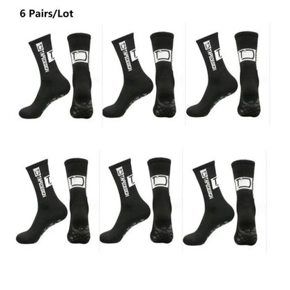 Anti-Slip Sports Mid Calf Socks