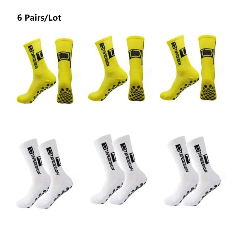 Anti-Slip Sports Mid Calf Socks