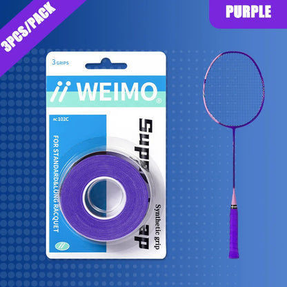 Anti-Slip Sweatband Leather Badminton Racket Grip