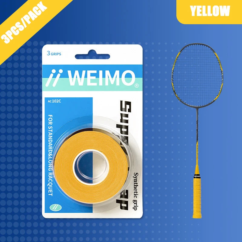 Anti-Slip Sweatband Leather Badminton Racket Grip