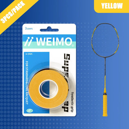 Anti-Slip Sweatband Leather Badminton Racket Grip