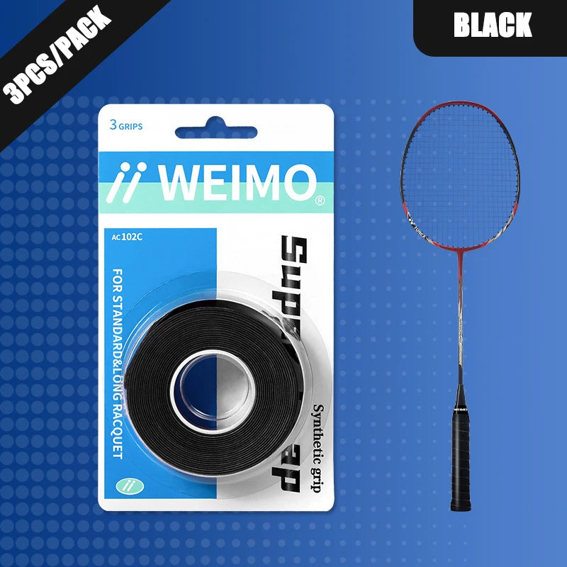 Anti-Slip Sweatband Leather Badminton Racket Grip