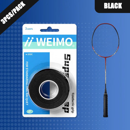 Anti-Slip Sweatband Leather Badminton Racket Grip