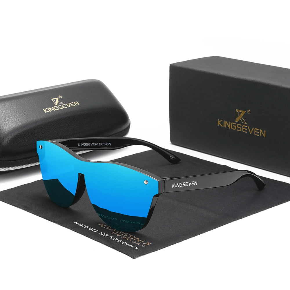 Anti-Reflective Polarized Retro Sunglasses