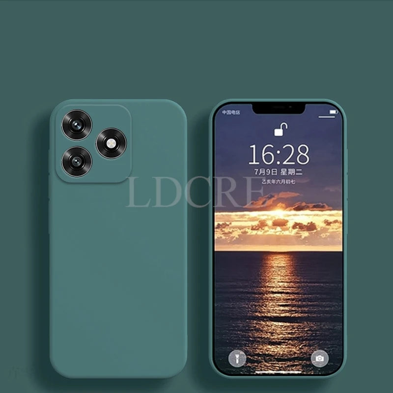Anti-Scratch Liquid Silicone Rubber Soft Phone Case