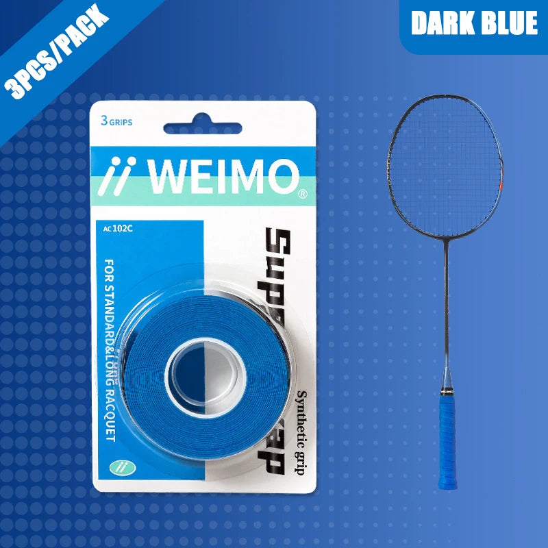 Anti-Slip Sweatband Leather Badminton Racket Grip