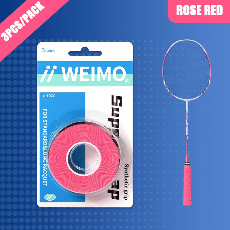 Anti-Slip Sweatband Leather Badminton Racket Grip