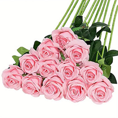 Realistic Artificial Roses for Weddings & Home Decor