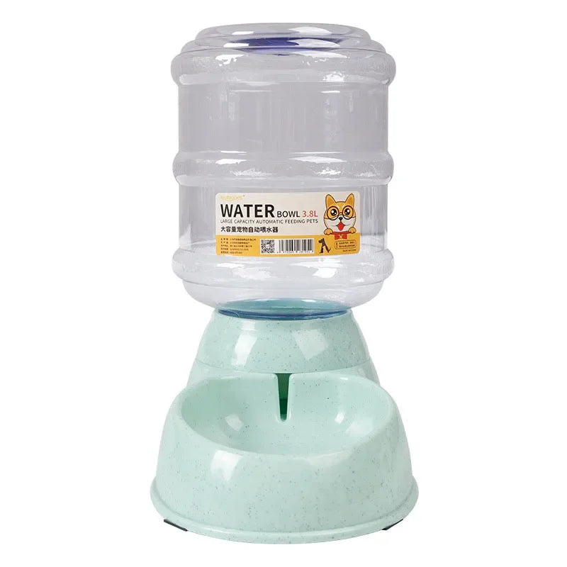 Automatic Feeder Plastic Water Bottle - Dog Food Bowl