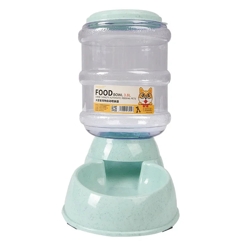 Automatic Feeder Plastic Water Bottle - Dog Food Bowl