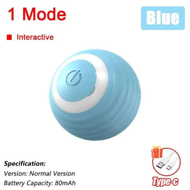 Automatic Rolling Rechargeable Interactive Dog Ball