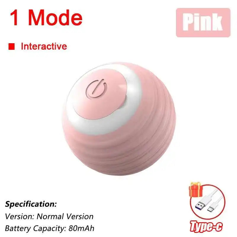 Automatic Rolling Rechargeable Interactive Dog Ball