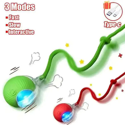 Automatic Rolling Rechargeable Interactive Dog Ball