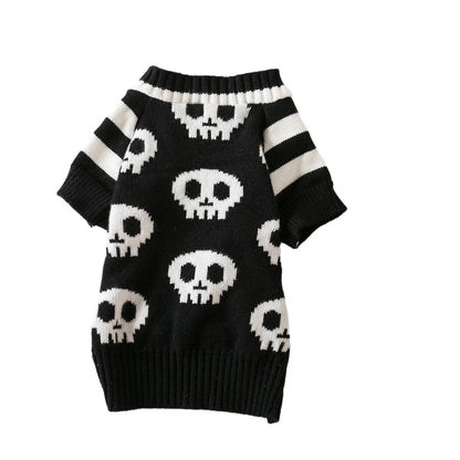 Autumn Winter Printed Halloween Dog Sweater