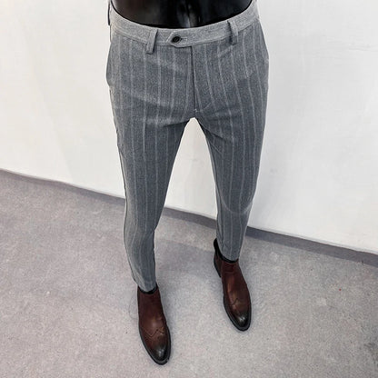 Autumn Formal Stripe Trousers

