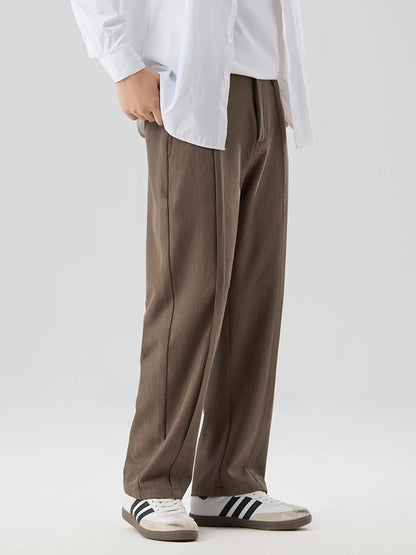 Autumn Korean Wide-Leg Casual Pants
