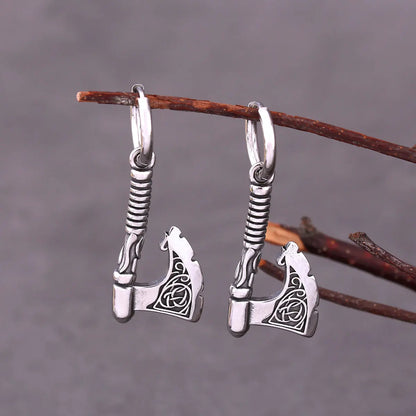 Axe Drop Earrings

