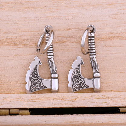 Axe Drop Earrings

