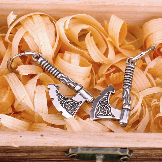 Axe Drop Earrings

