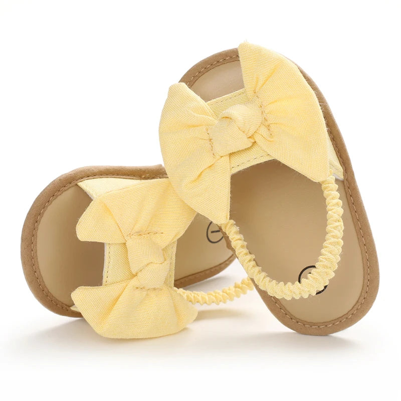 Baby Girls Soft Sole Flowers Sandals