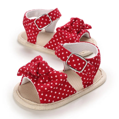 Baby Girls Soft Sole Flowers Sandals