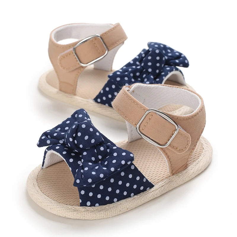 Baby Girls Soft Sole Flowers Sandals