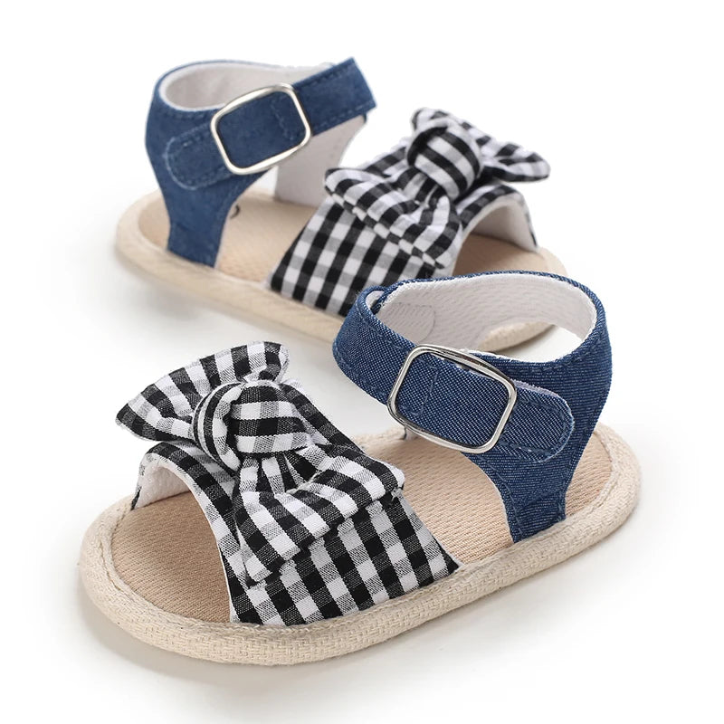 Baby Girls Soft Sole Flowers Sandals