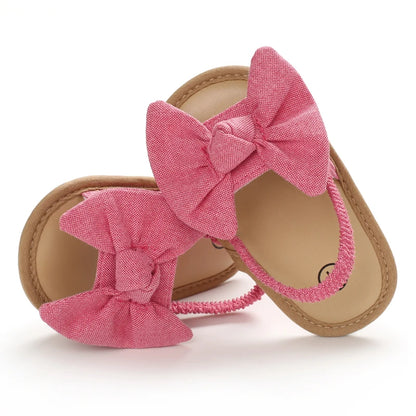 Baby Girls Soft Sole Flowers Sandals