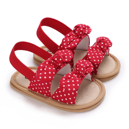 Baby Girls Soft Sole Flowers Sandals