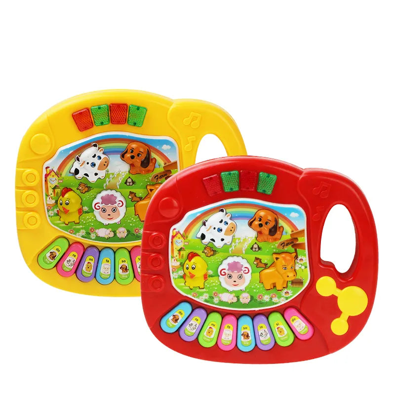 Baby Musical Toy with Animal Sound Kids Piano Keyboard