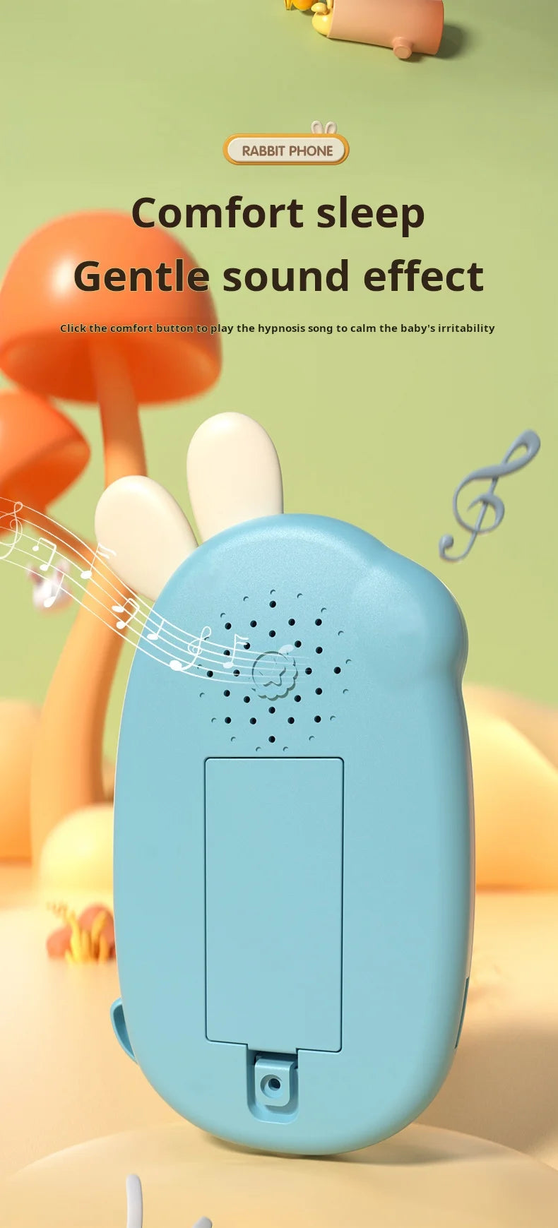 Baby Phone Toy Music Sound Telephone Sleeping Toys